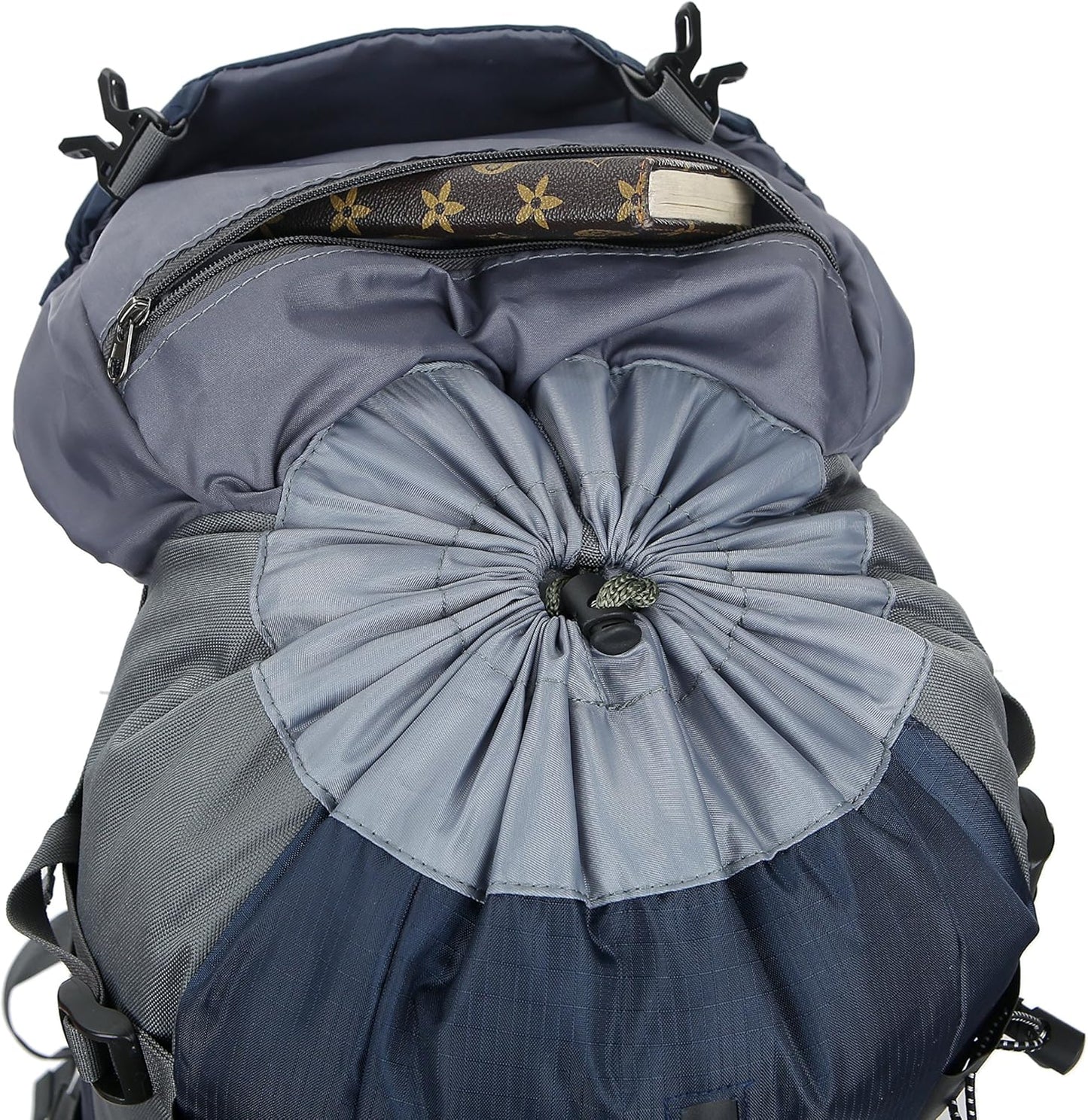 WoneNice 50L(45+5) Waterproof Hiking Backpack - Outdoor Sport Daypack with Rain Cover
