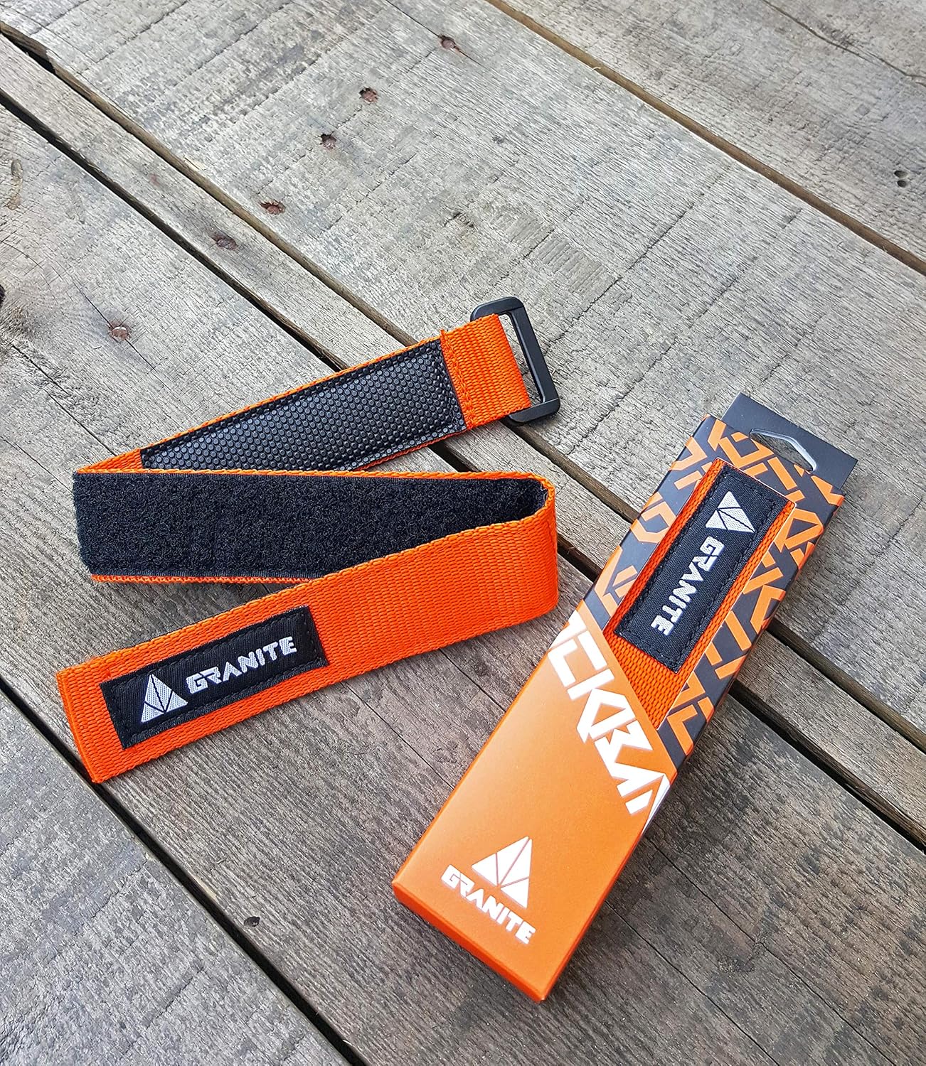 Granite-Design Rockband Bicycle Gear Carrier Strap (Black)