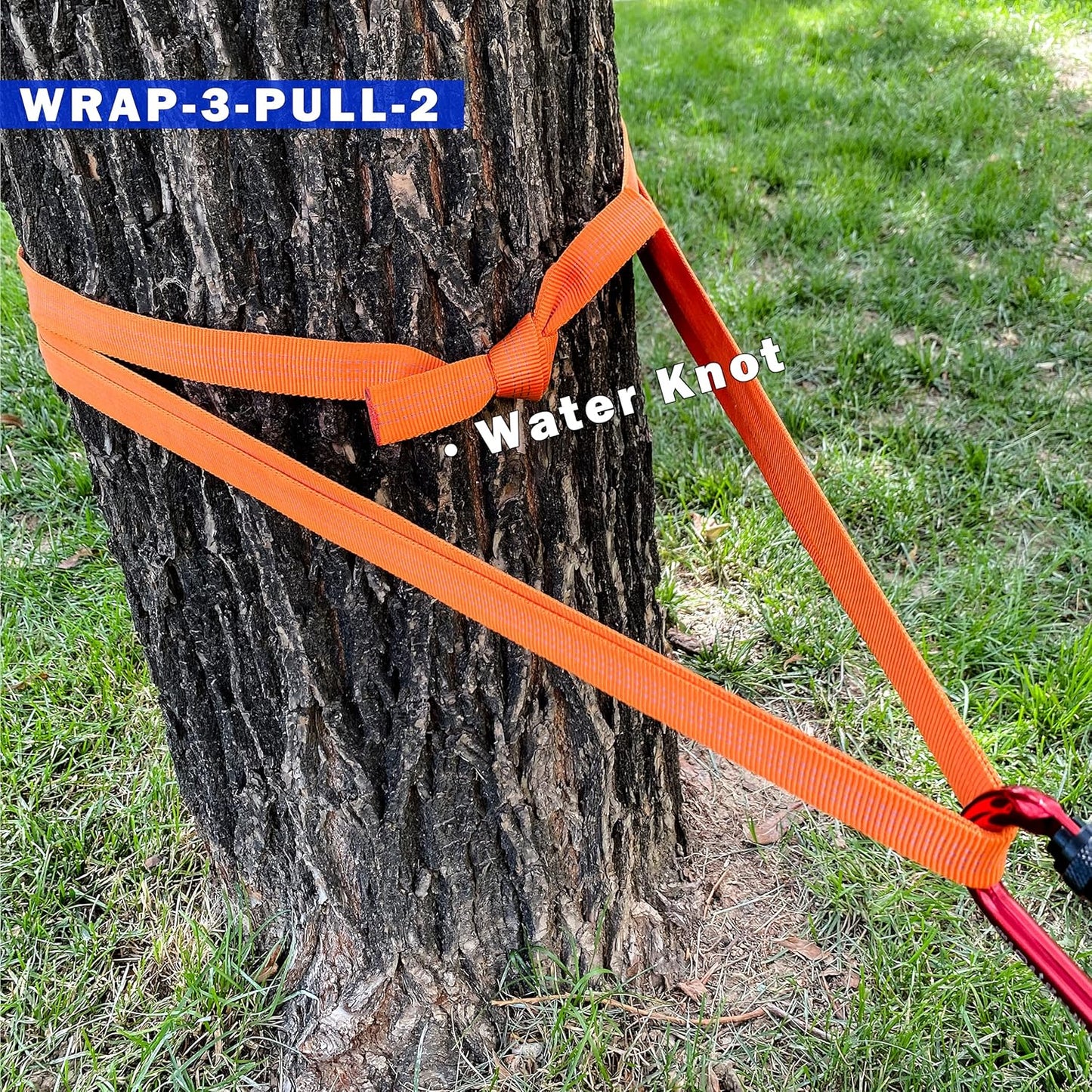 GM CLIMBING 1 inch Nylon Tubular Webbing Tape CE UIAA Certified 4000lb Heavy Duty for Climbing Rescue Rope Works Survival Outdoor General Purposes