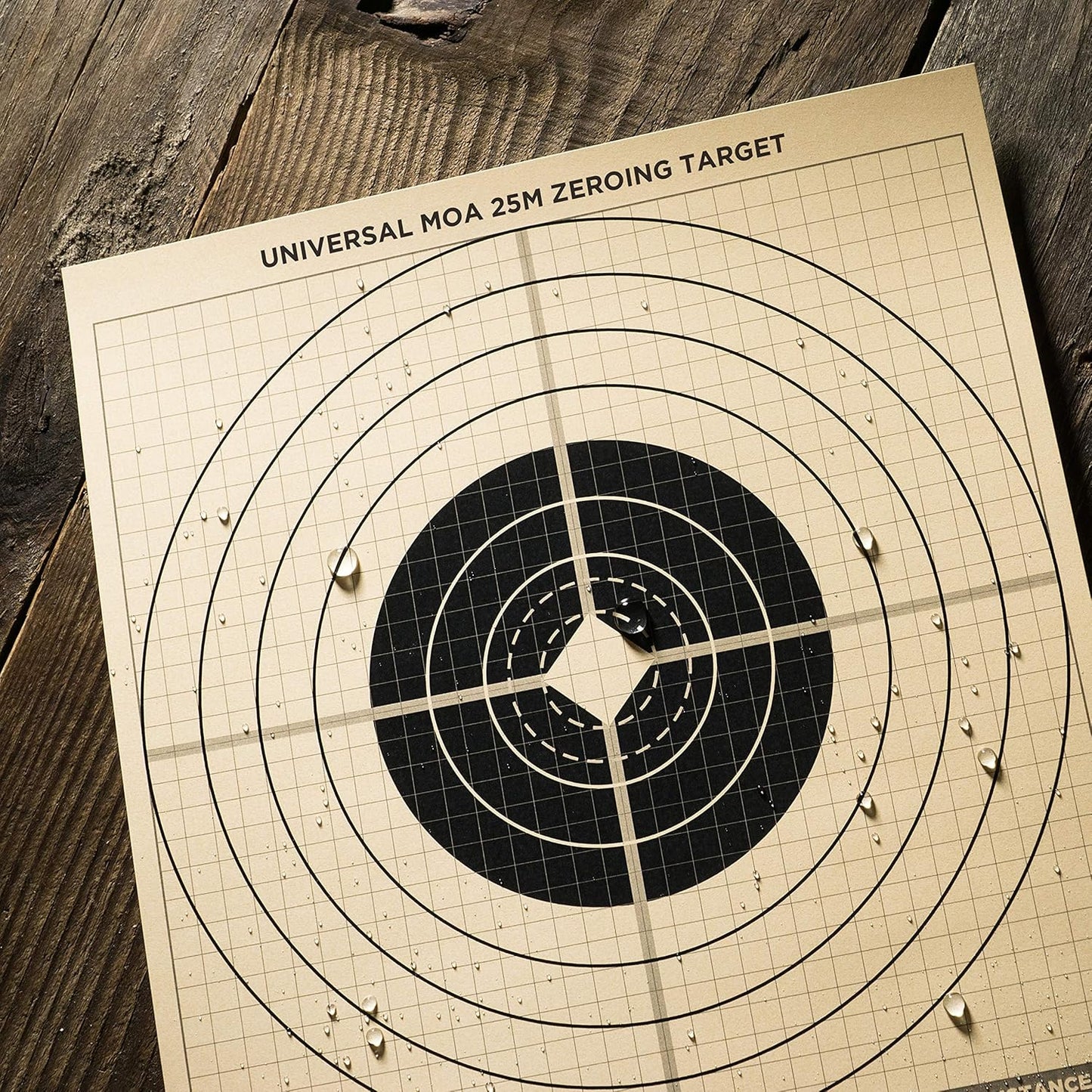 Rite in the Rain Weatherproof Diamond Pattern MOA Precision Distance Shooting Targets, 11" x 17", 25 Sheet Pack (No. TGMOALR-D)