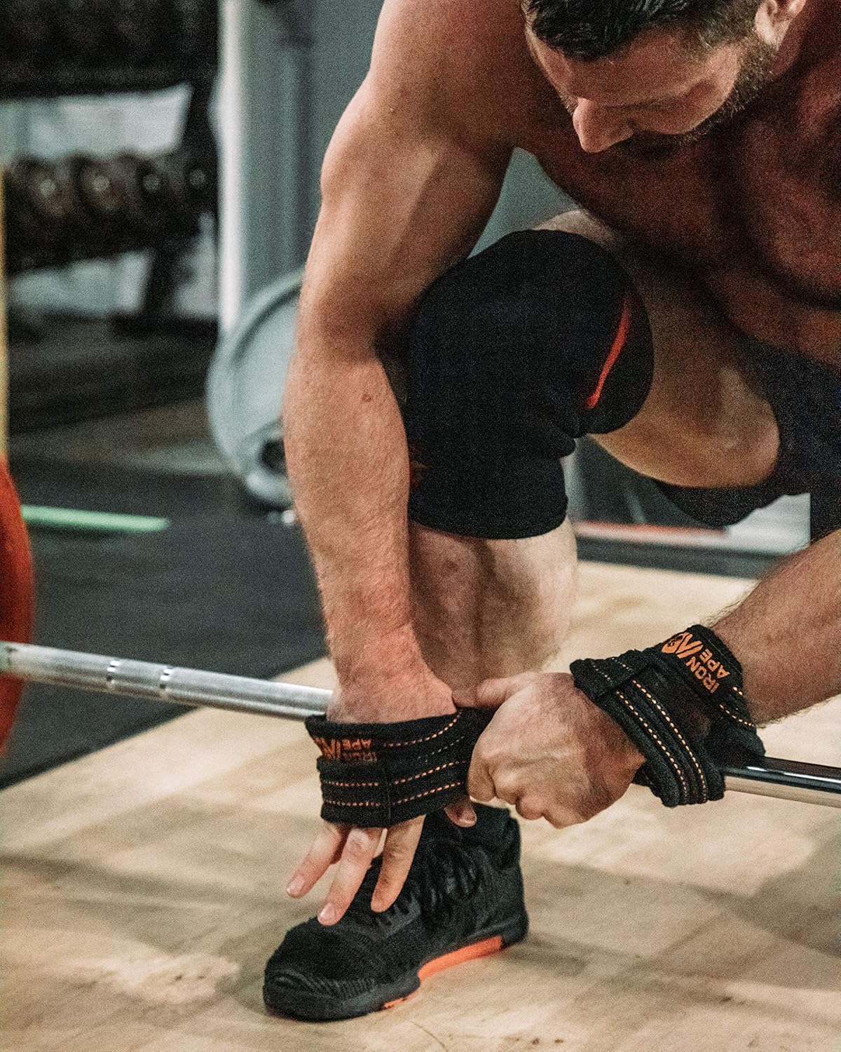 Figure 8 Straps for Deadlift, Weight Lifting, Shrugs, and Weightlifting. Heavy Duty Cotton, 4 Sizes