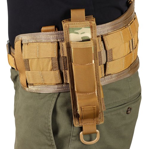 CAT Outdoors ASP Expandable Baton Holster 16" - 26" Collapsible Baton Holder for Self Defense, Law Enforcement, Police - Tactical Baton MOLLE Holster - Nylon Pouch for Duty Belt, Vest (Black)