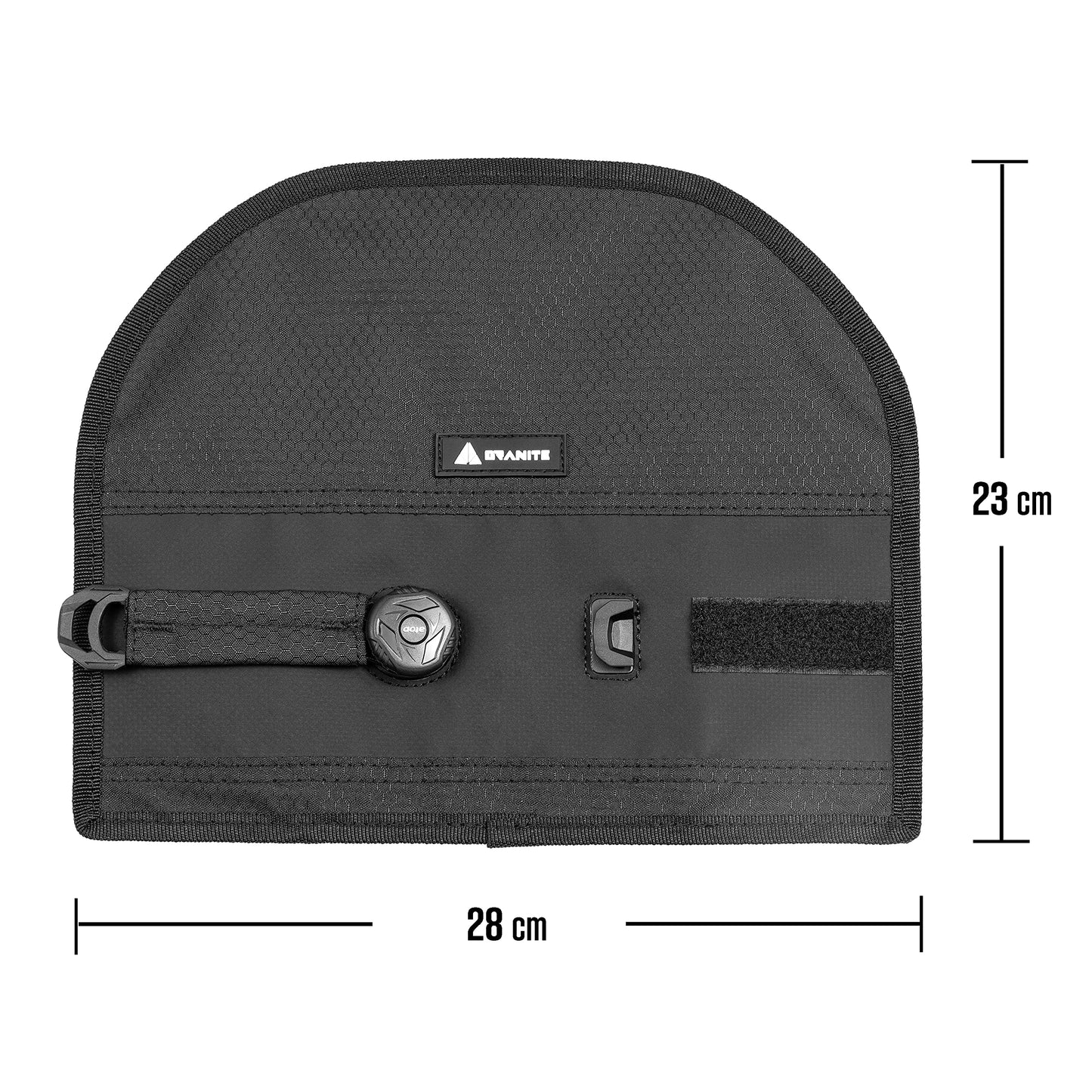 Granite Quiver Wheel Tool Bag for Gravel Road Mountain Bike with Dial Lock System for Bicycle Attachment Storage Bag for Bike Tool Kit