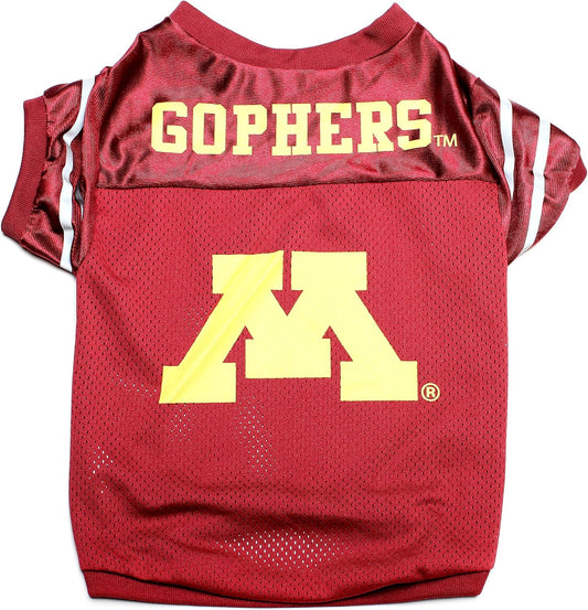 NCAA Minnesota Golden Gophers Collegiate Pet Jersey, Small