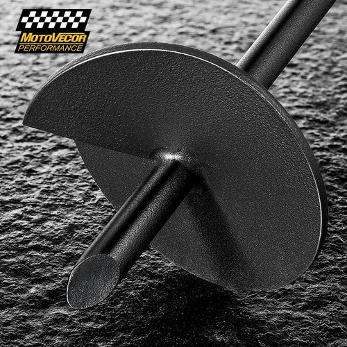 18” Heavy Duty Ground Anchors(1000lbs),Screw in Swing Set Anchors Forged from Tungsten Steel, Detachable Carabiner Design, High Wind Trampoline Stakes for Tents, Trees, Canopies, Gazebos-4 PCS