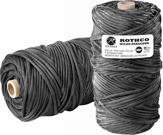 Rothco 328: Nylon Paracord 550Lb 300 Ft Tube