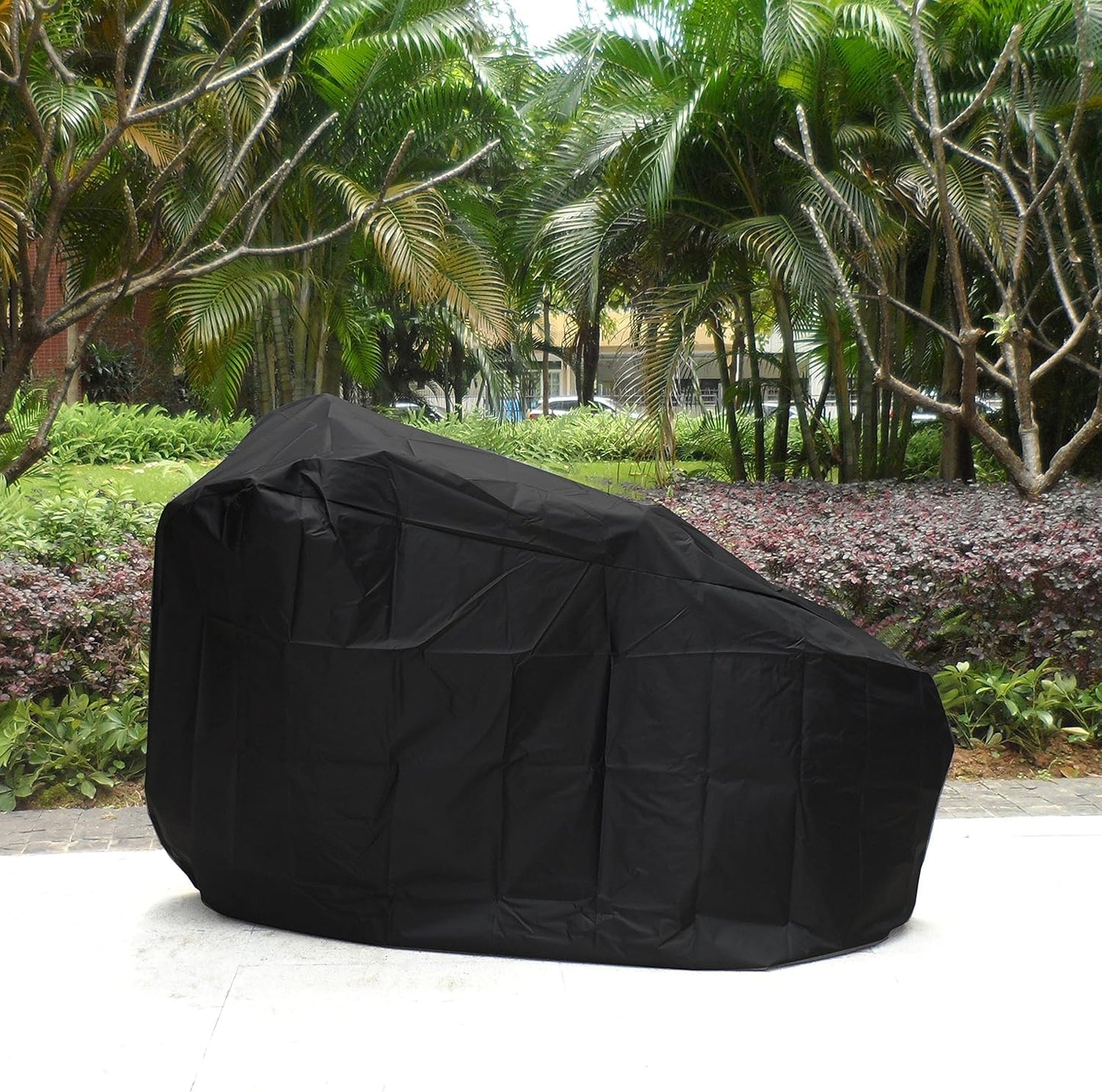 ATCG Bike Cover 190T Nylon Waterproof Bicycle Cover for Mountain Bike, Road Bike Outdoor Storage, L