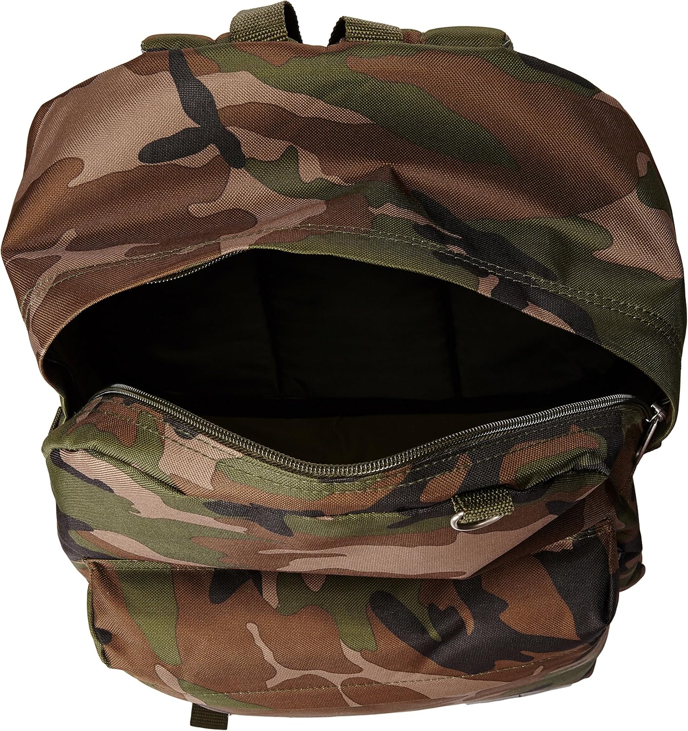 Everest Classic Woodland Camo Backpack, Camouflage, One Size