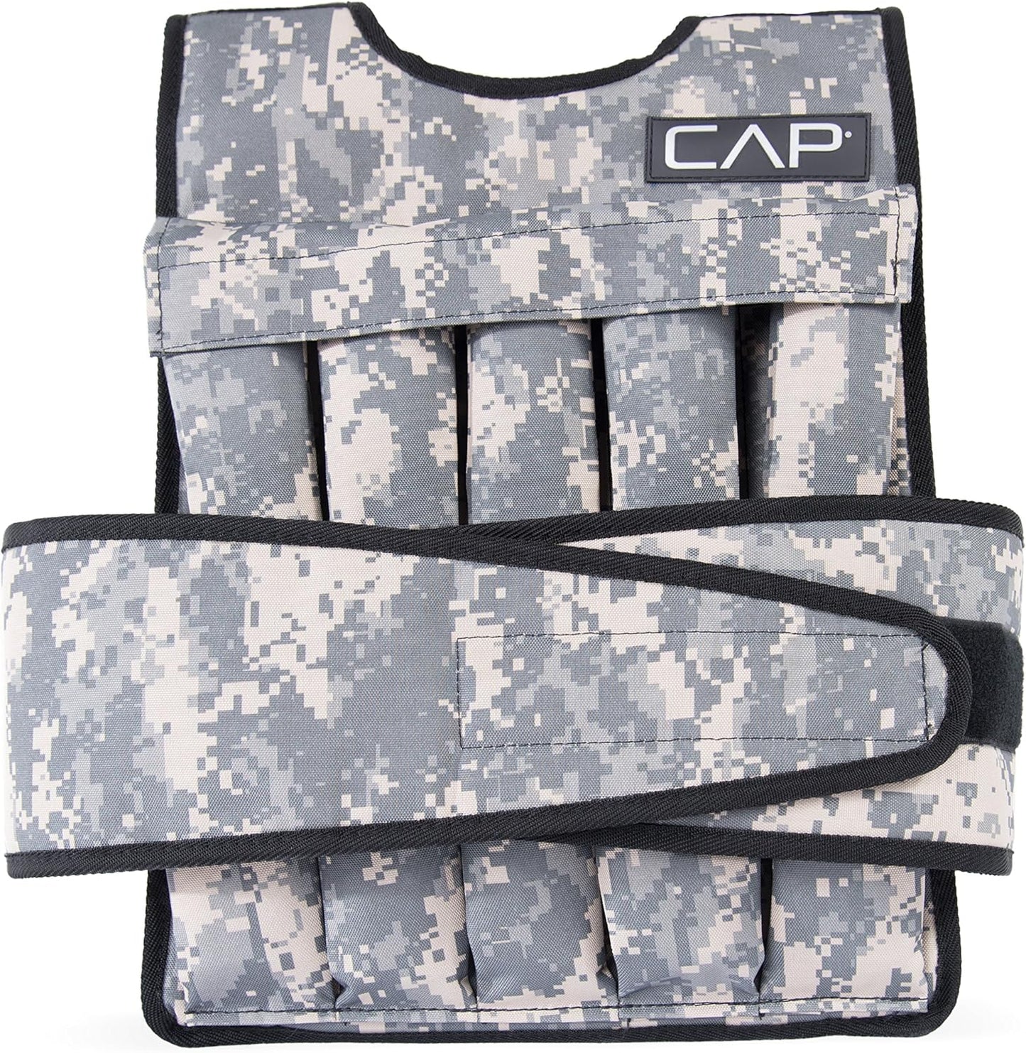 Adjustable Weighted Vest by CAP Barbell | Custom Fit for Enhanced Workouts