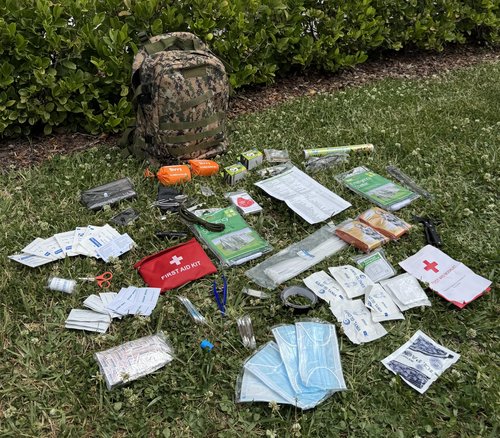 Emergency Survival Kit - 369 Pieces, Go Bag Emergency Backpack, Earthquake Emergency Kit, Bug Out Bag, Emergency Kit, Disaster Preparedness Kit, Survival Backpack, Disaster Preparedness, Backpack, Kit