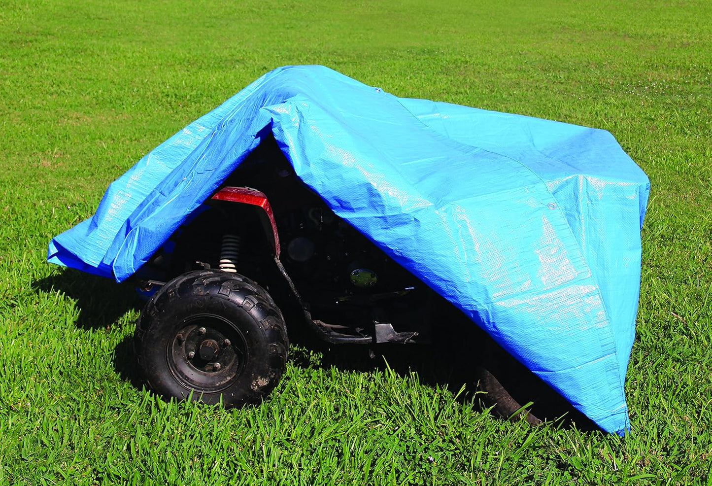 Texsport Heavy-Duty Reinforced Multi-Purpose Waterproof Blue Tarp