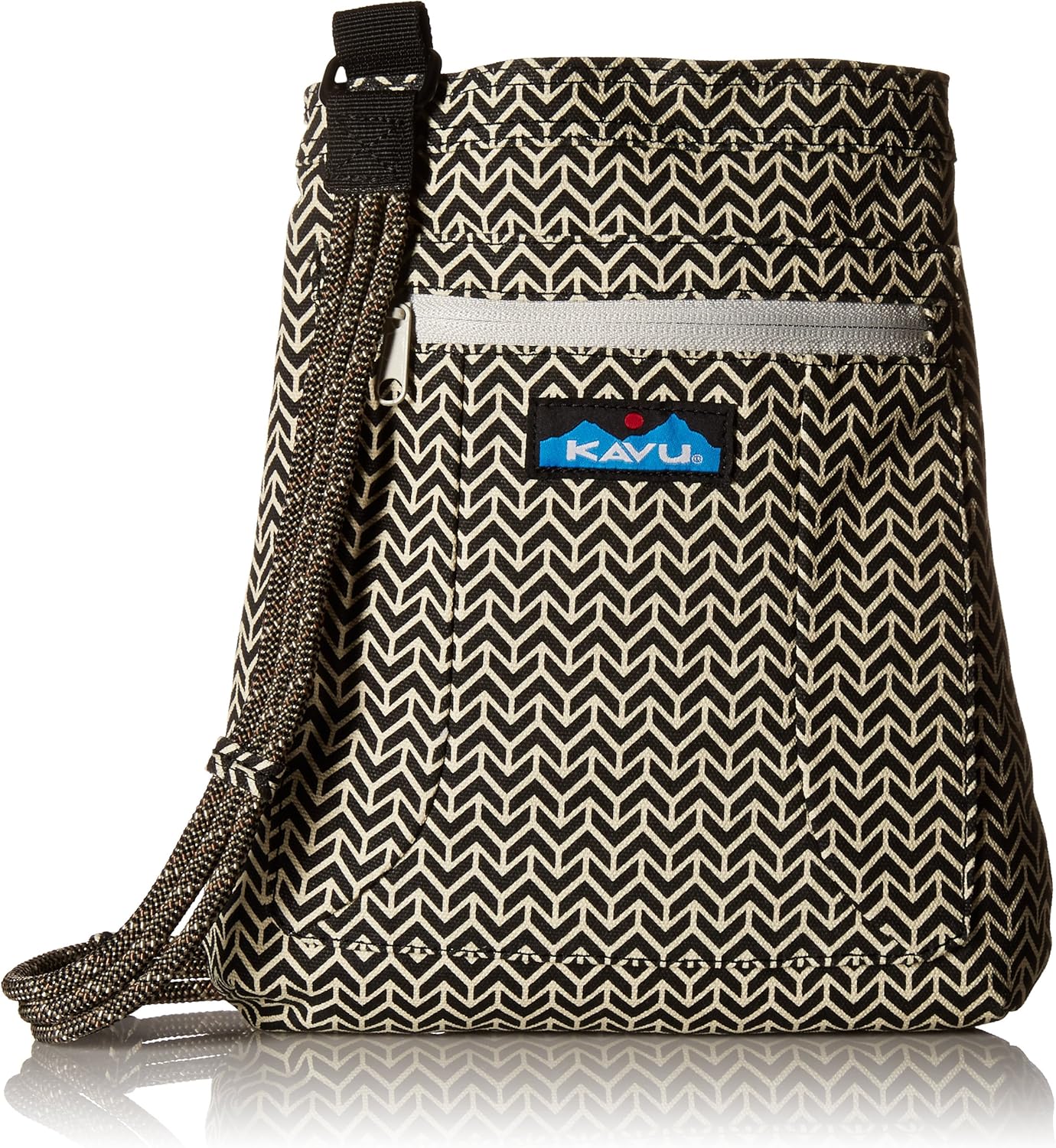 KAVU Keepalong Semi Padded Sling Canvas Rope Crossbody Bag