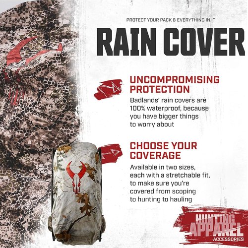Badlands Waterproof Rain Cover for Hunting Backpacks