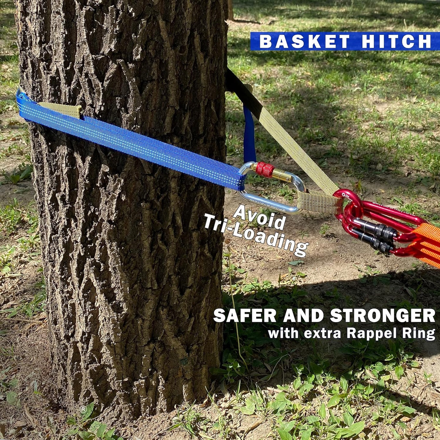 GM CLIMBING 1 inch Nylon Tubular Webbing Tape CE UIAA Certified 4000lb Heavy Duty for Climbing Rescue Rope Works Survival Outdoor General Purposes