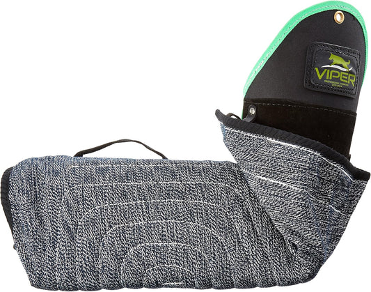 Viper Multi-Level Dog Bite Sleeve - 3-Way Adjustable Left Hand with Synthetic Cover