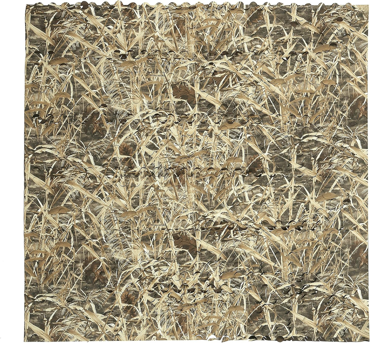 AUSCAMOTEK 300D Durable Camo Netting for Duck Hunting Blinds Brown 5ft×10ft/5ft×13ft/5ft×20ft