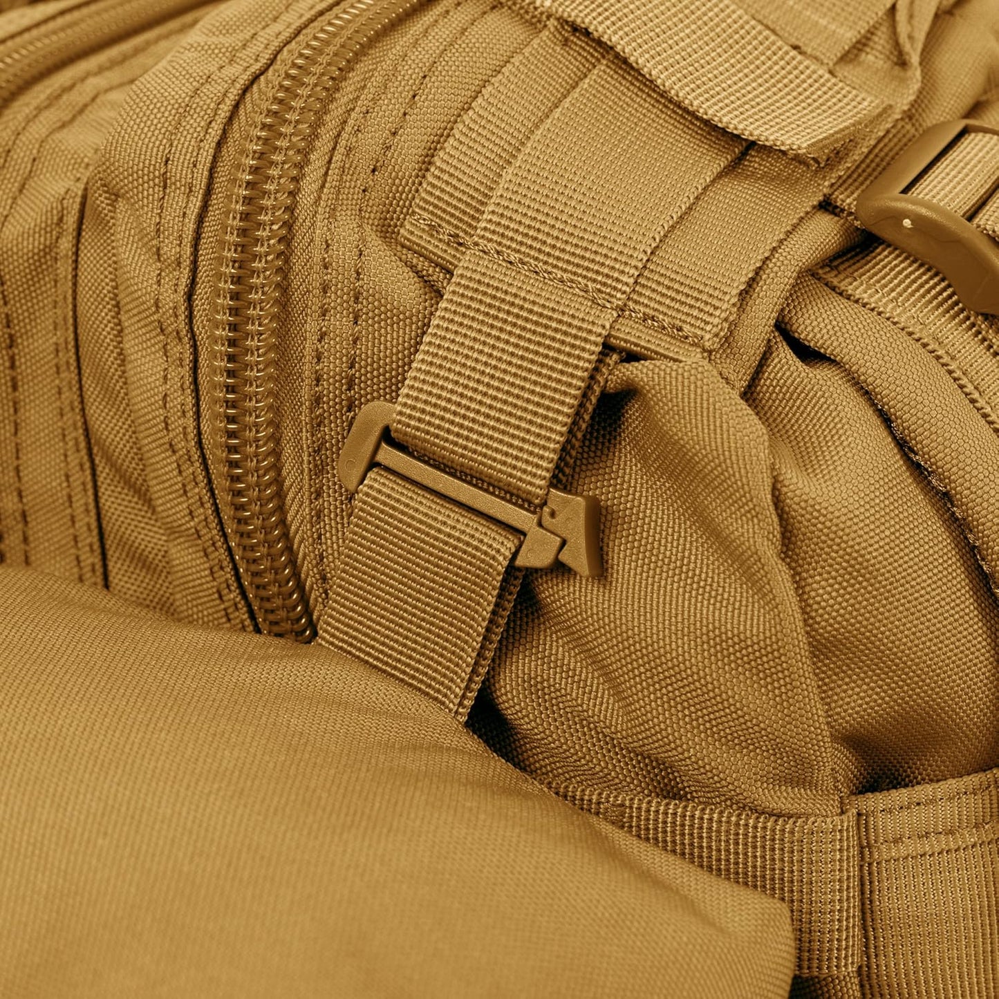 Seibertron Falcon Water Repellent Hiking Camping Backpack Compact Pack Summit Bag Khaki 37L(1+2)