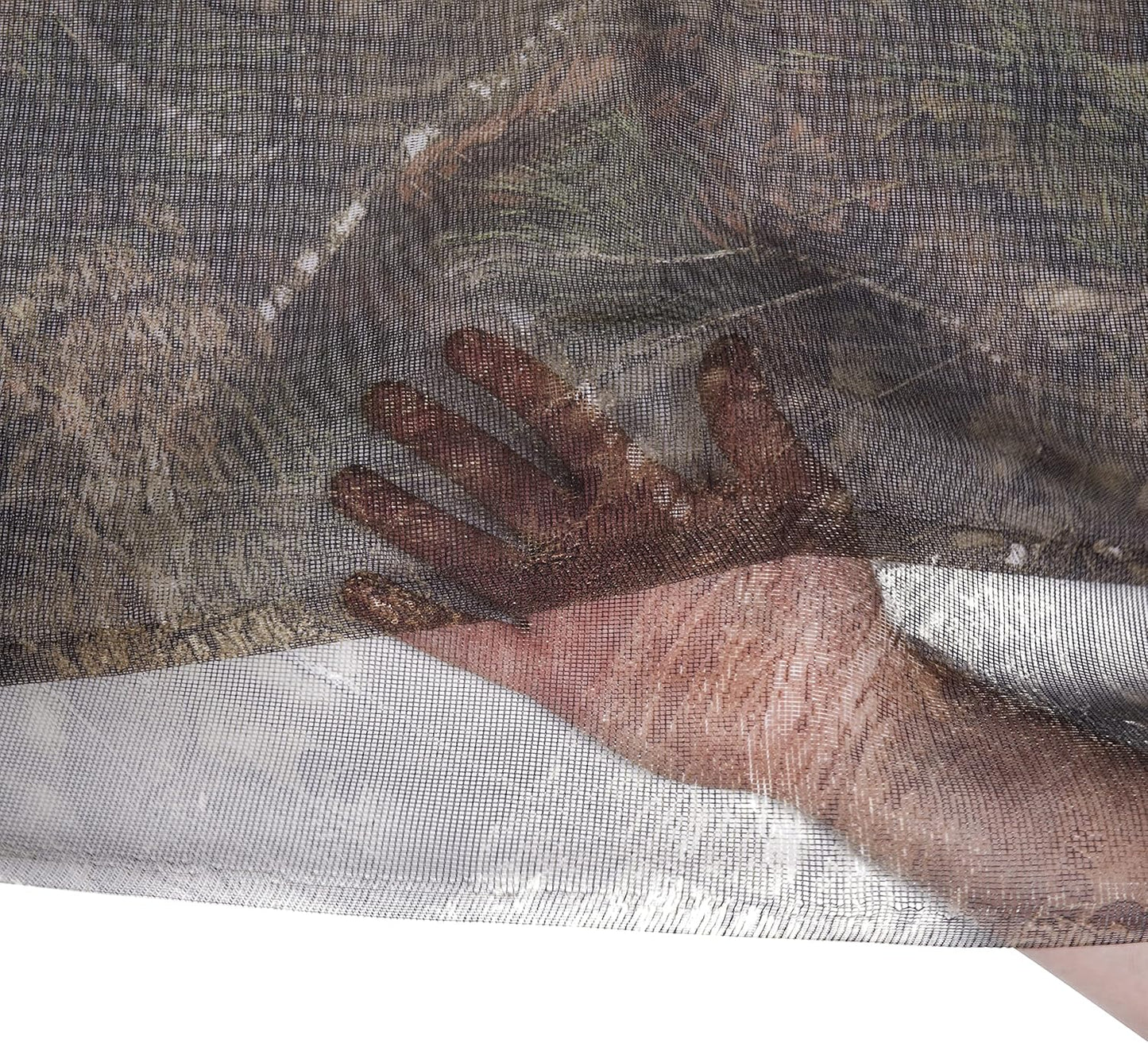 Allen Company Camo Netting for Hunting Ground Blinds - (12 feet x 56 inches)/ Realtree Edge and Mossy Oak Country