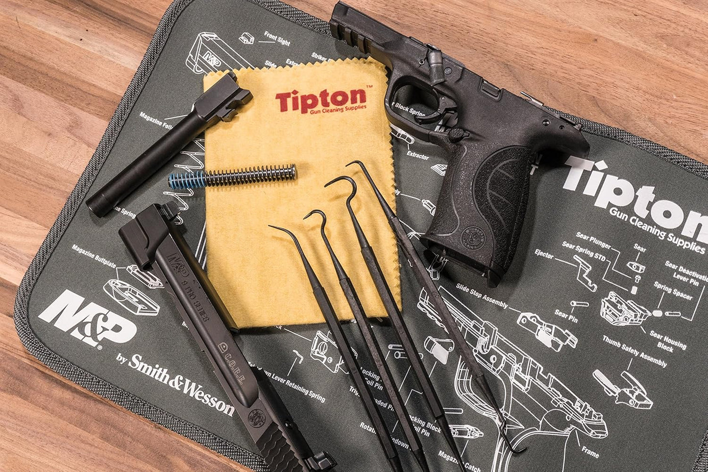 Tipton Cleaning Picks 4pk with High-Strength Polymer for Gun Cleaning and Maintenance