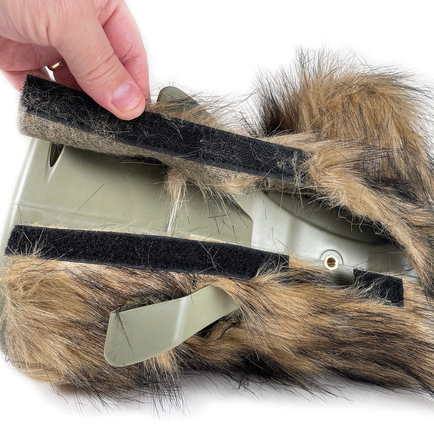 Icotec Large Fur Wrap for GCX and GCX+ Predator Calls - Fits: Outlaw+, Night Stalker+, Renegade+, Oultaw, Night Stalker, and Sabre