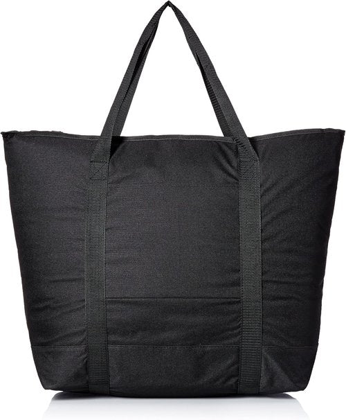 DALIX 25" Large Cooler Tote Bag w/Zipper Insulated in Black