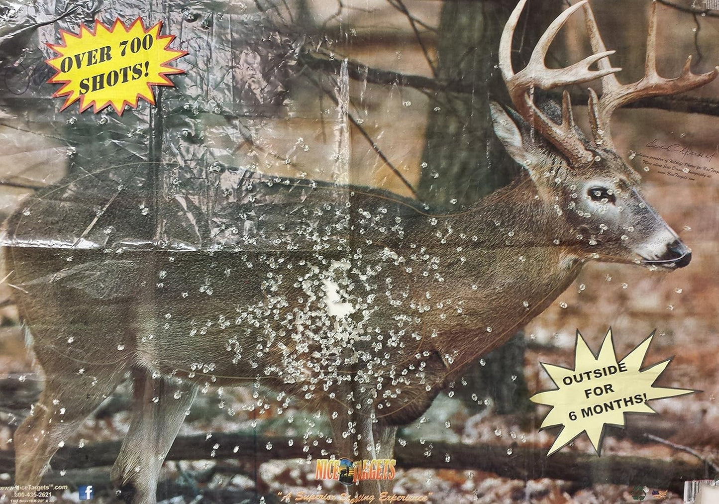Rabbit 11.25" x 14.25" Recyclable Plastic Weather Resistant Target TNTRabbit-S