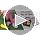 Kids Soccer Cleats for Girls - Firm Ground Football Shoes with Shin Guards & Socks, Size 13 Little Kid - Black Fuchsia