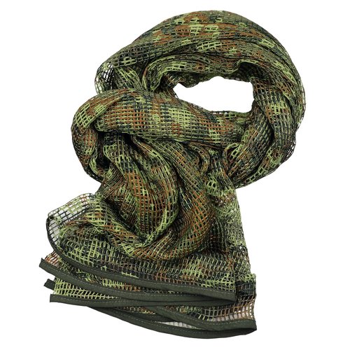 Luxns Sniper Veil Military Tactical Camo Scarf to Camouflage Head for Hunting Shooting Wargame Outdoor Activities/German Camo