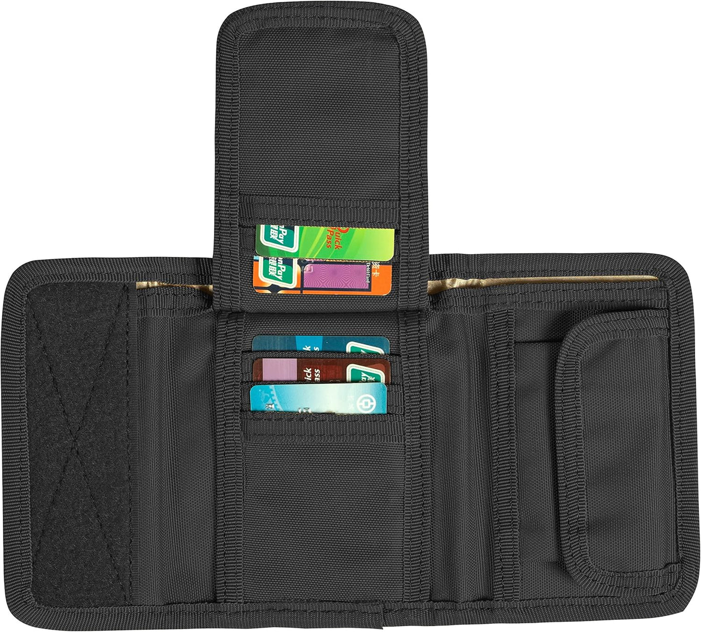 RFID Blocking Micro Wallet - Seibertron Tactical 2.0 Cash Purse for Gear
