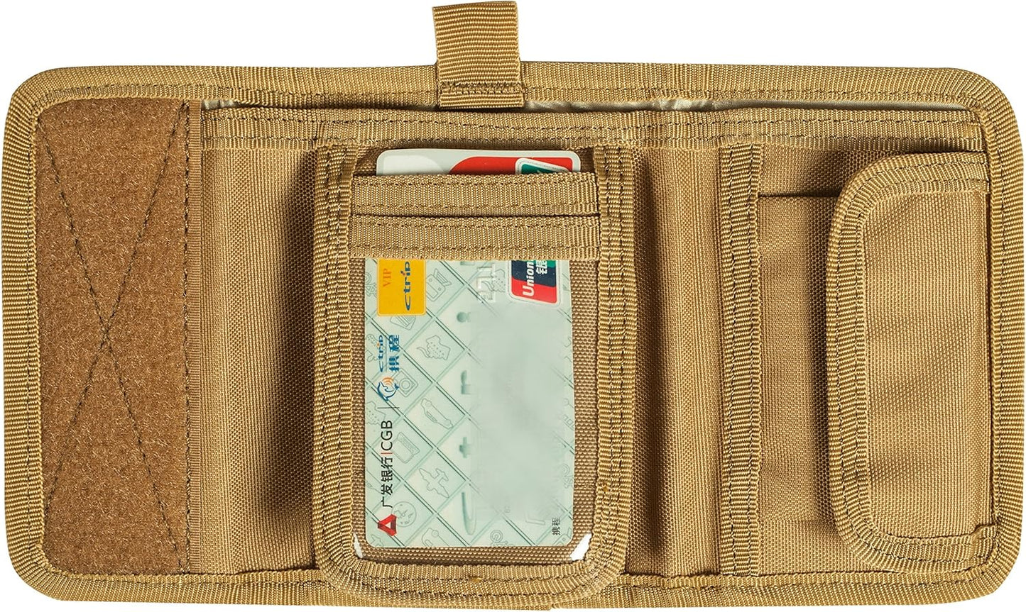 RFID Blocking Micro Wallet - Seibertron Tactical 2.0 Cash Purse for Gear