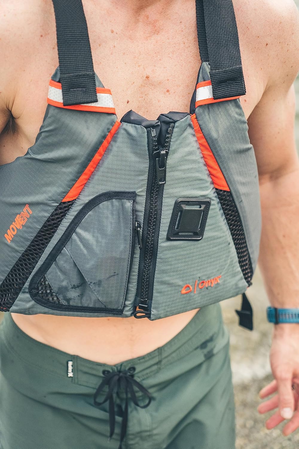 Onyx U.S. Coast Guard and Transport Canada Approved MoveVent Dynamic Paddle Vest for Adults for Kayaking, Canoeing, Stand Up Paddleboarding
