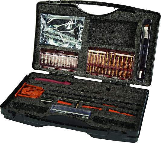Tipton Ultra Firearm Cleaning Kit - Jags, Brushes & Bore Guide in Storage Case