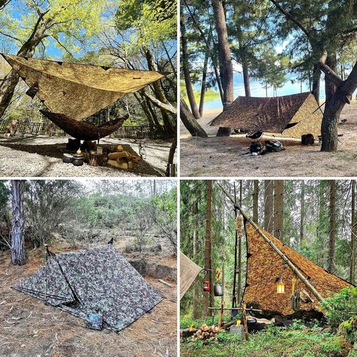 DD Tarp 3x3 - Durable Waterproof Shelter for Camping & Outdoor Adventures