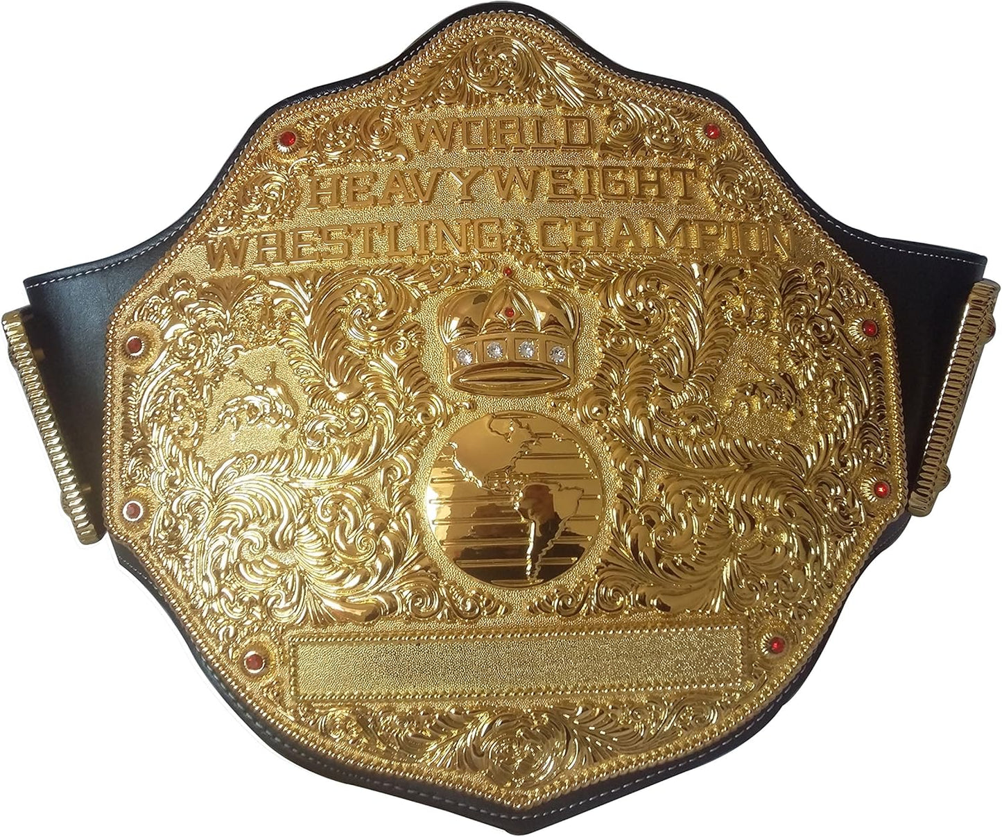 Adult Replica Big Gold Wrestling Championship Belt Title