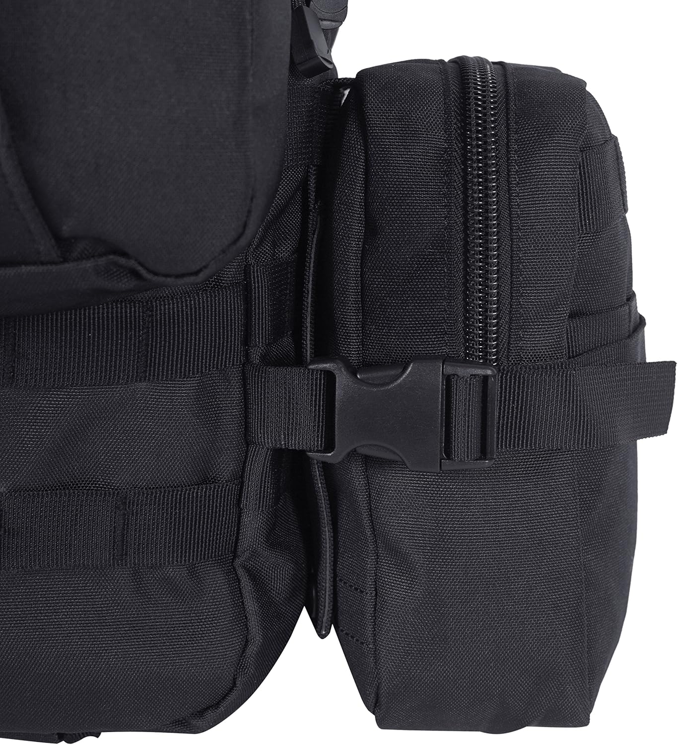Waterproof Seibertron Tactical Backpack - 3-Day Molle Rucksack in Black