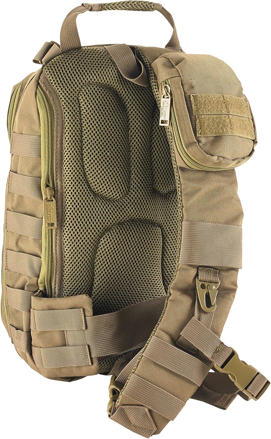 P20320 - Stryker Sling Pack - Heavy Duty Water Resistant Fabric - Padded Sling - Comfortable Carry - Concealed Compartment - Black