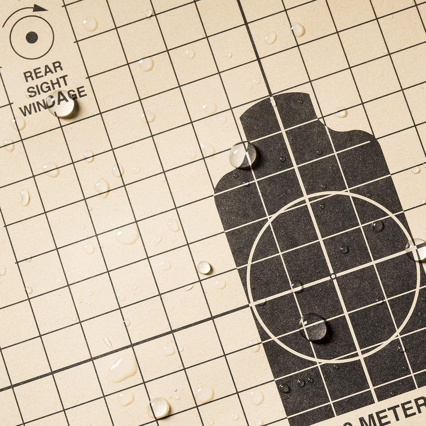 Rite in the Rain Weatherproof Diamond Pattern MOA Precision Distance Shooting Targets, 11" x 17", 25 Sheet Pack (No. TGMOALR-D)