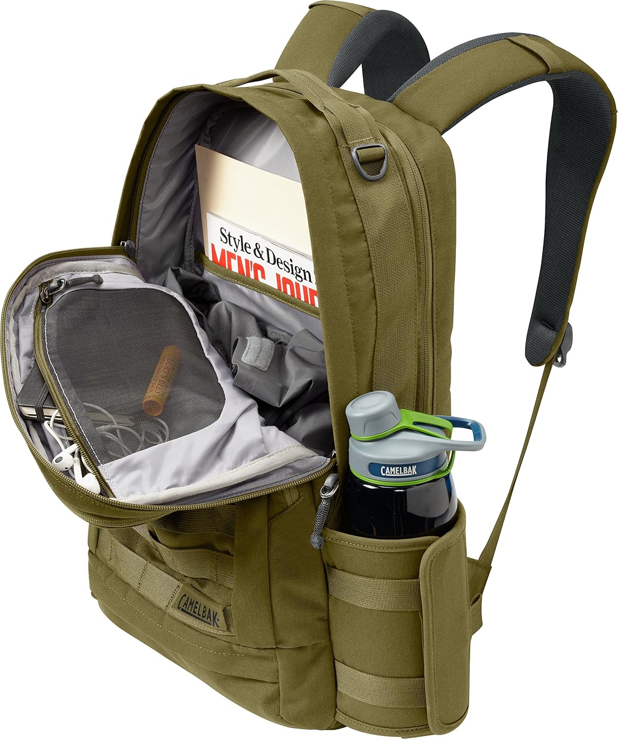 Quantico Daypack by CAMELBAK | Durable, Lightweight Tactical Backpack for Outdoor Adventures