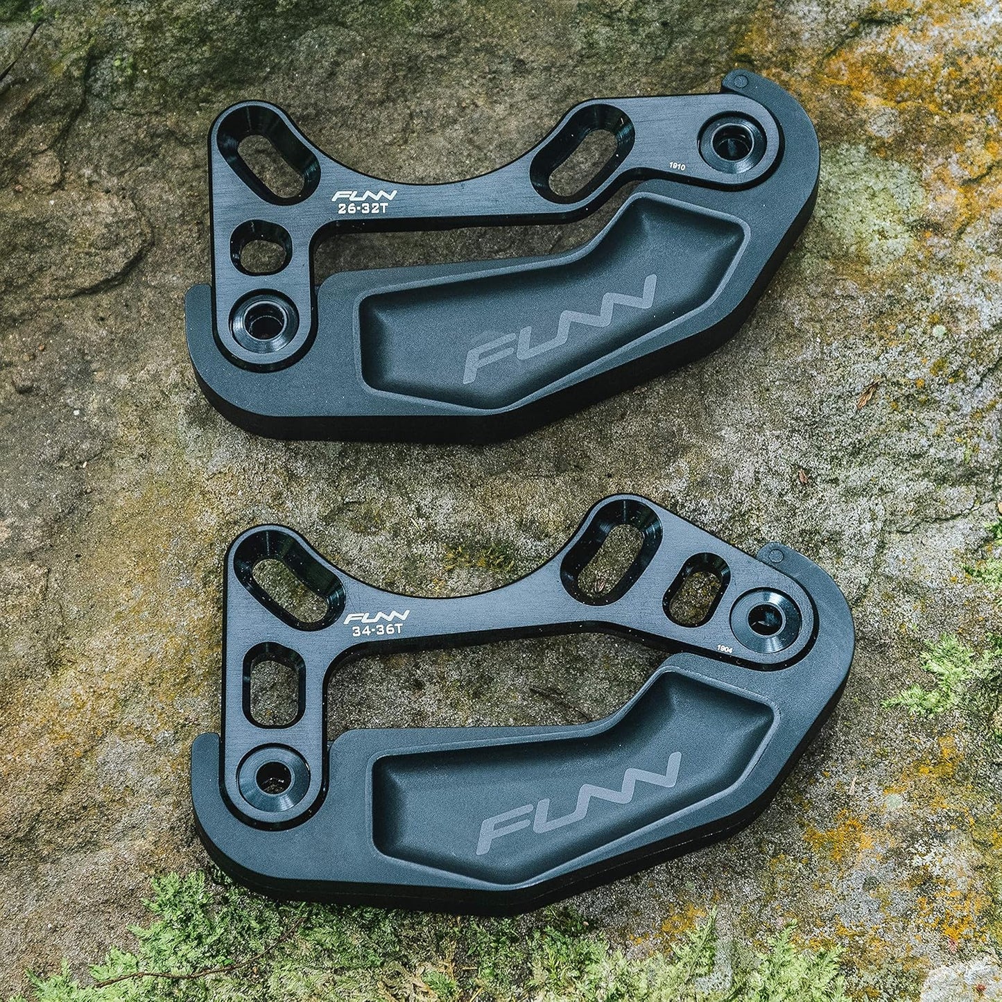 Funn Zippa Lite Bash Guard, 34-36T, ISCG05 Mount, Mountain Bike Chainring Protector