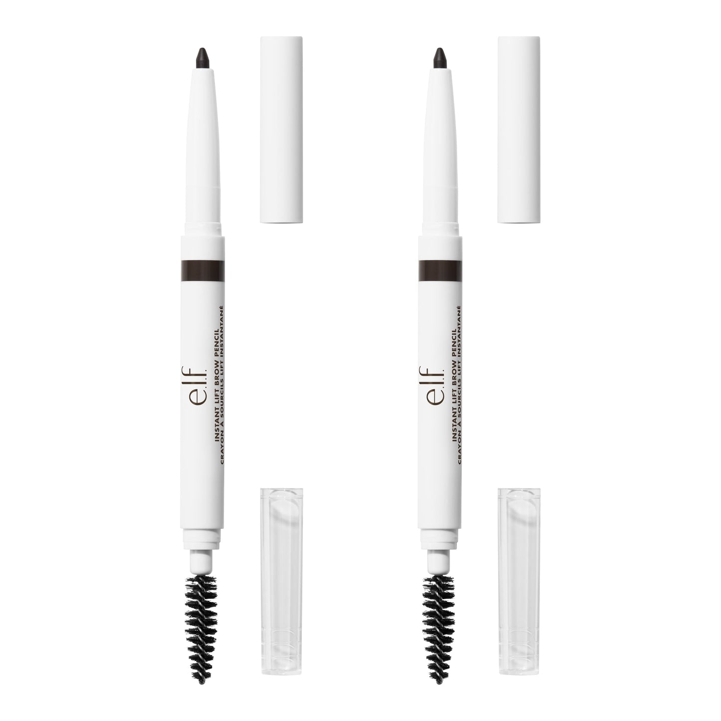 ELF Instant Brow Lift Pencil | 2-Pack Deep Brown | Easy Application