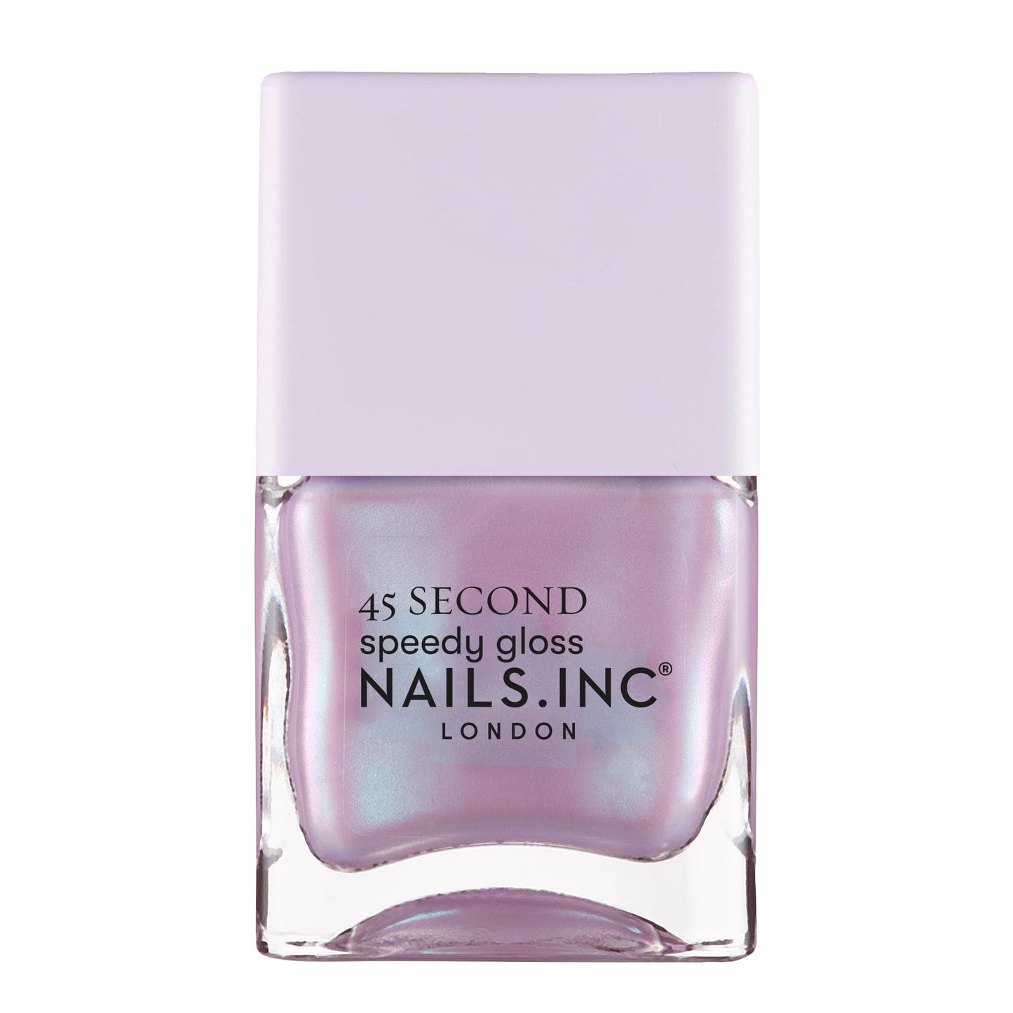 Quick Drying Nail Polish | Lana Lilac & Blue Shimmer | 0.47 Fl Oz
