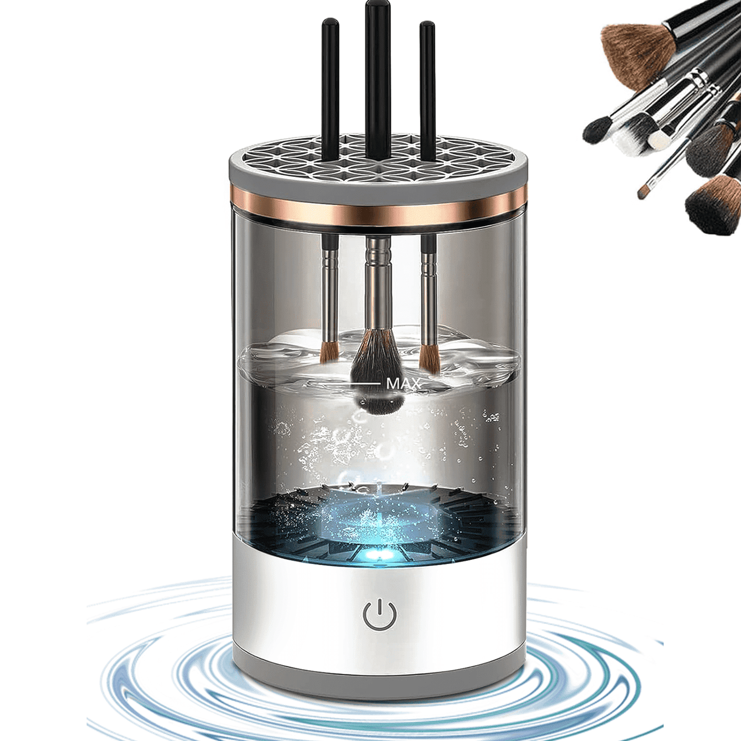 Portable Electric Makeup Brush Cleaner | USB Automatic Tool for All Brush Sizes