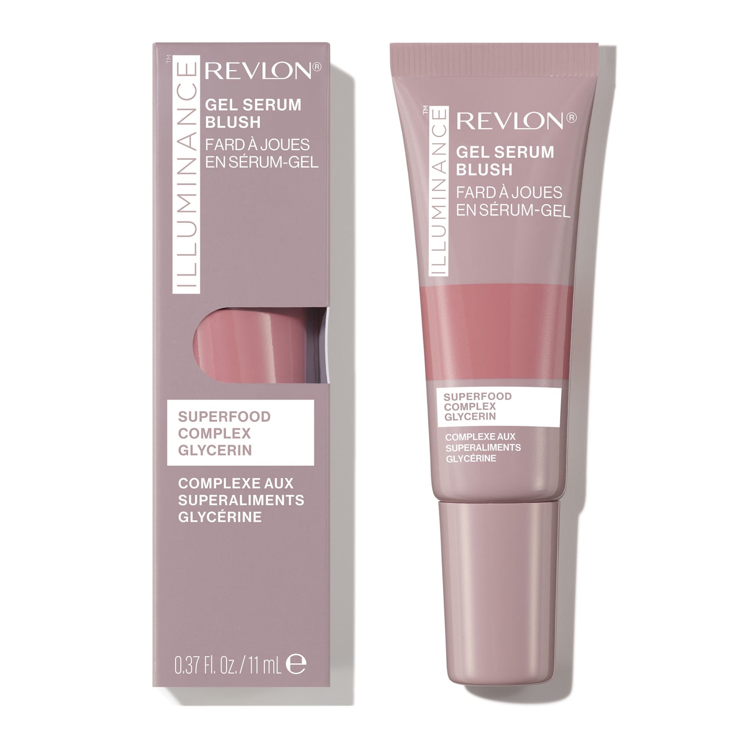 Revlon Illuminance Gel Serum Blush | Lightweight Pink Blush 110 Enchanting Mauve
