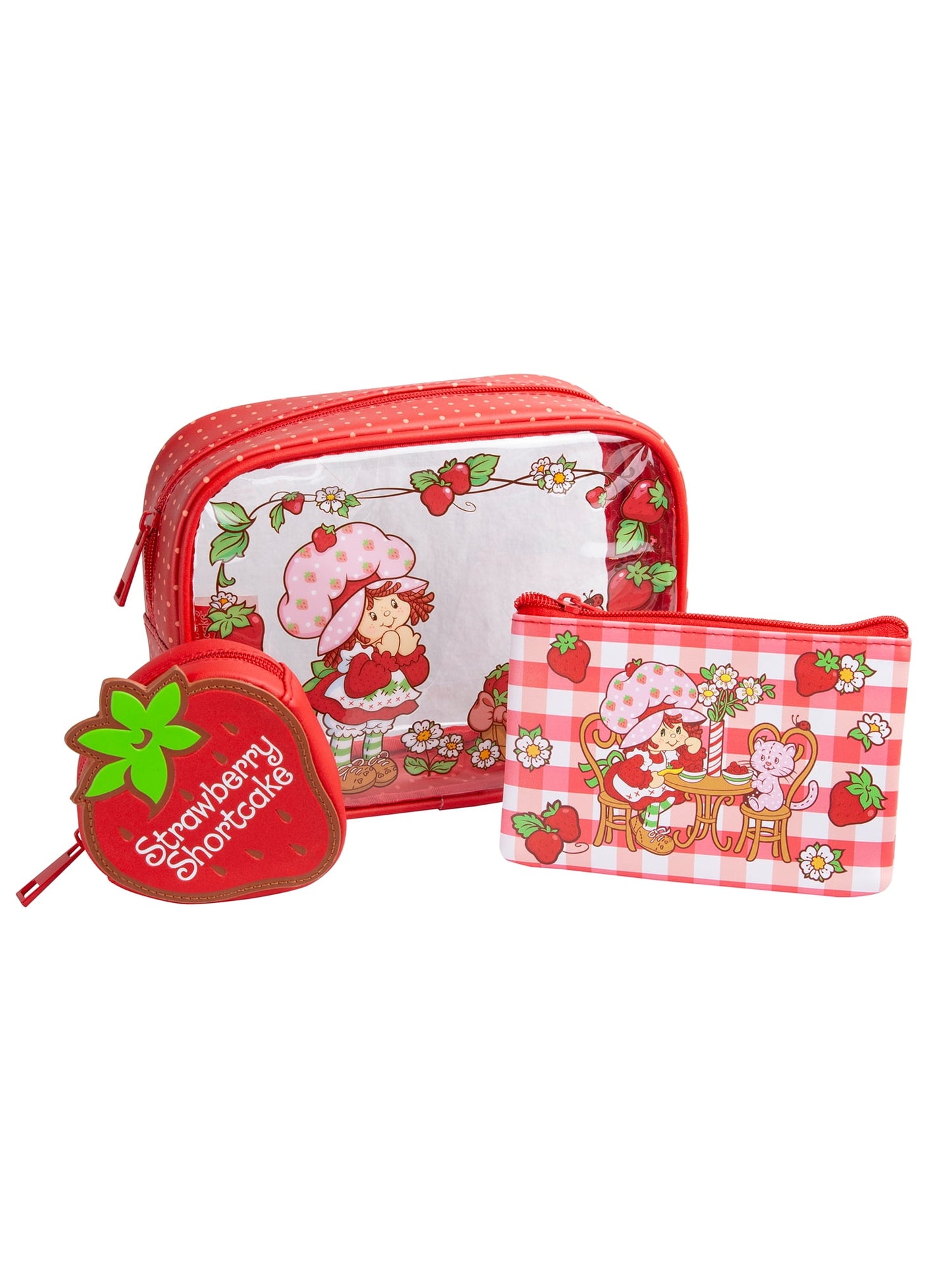 Strawberry Shortcake Cosmetic Bag – Cute & Portable Makeup Organizer