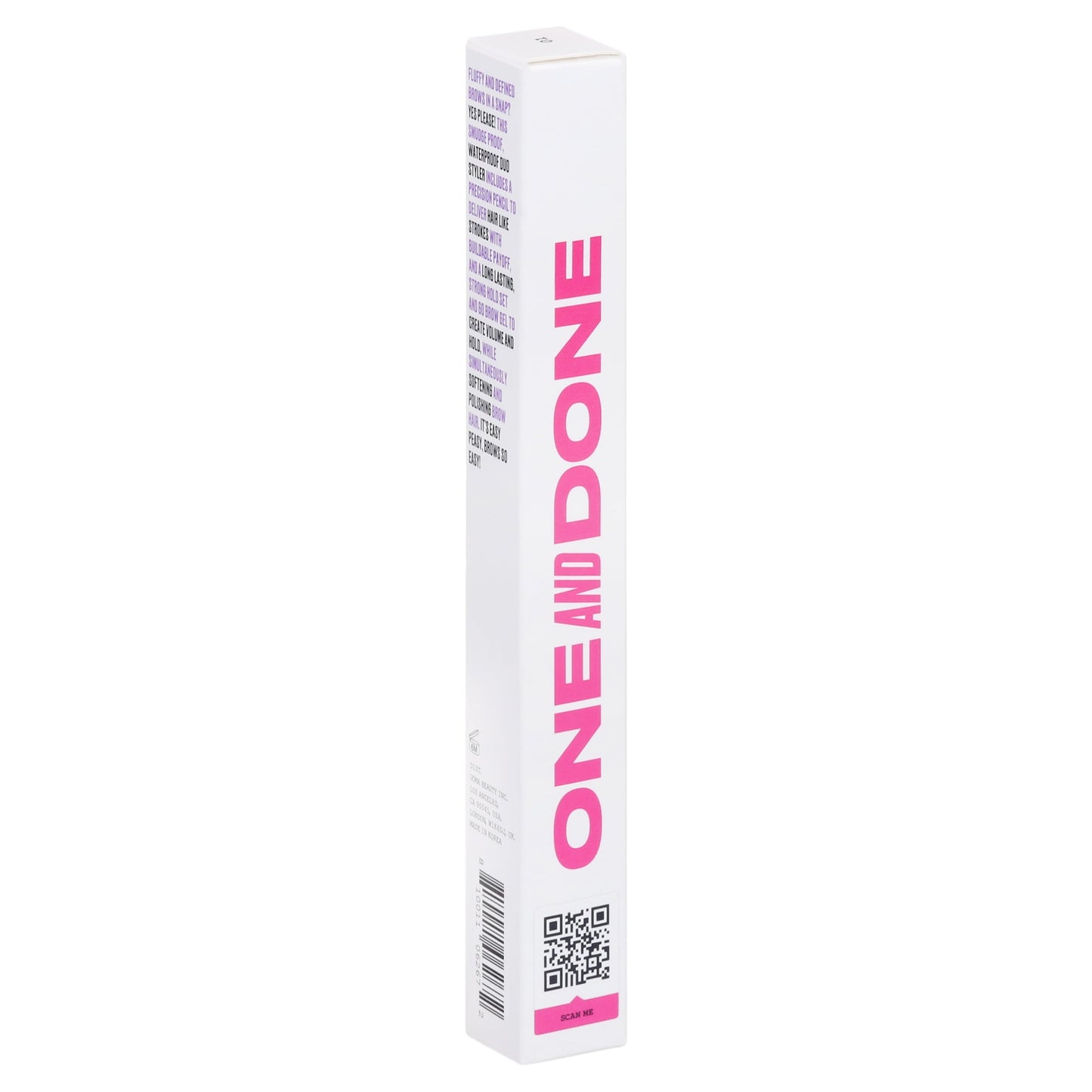 Uoma One & Done Brow Styler | Shade 2 Ash Blonde | Eco-Friendly Formula