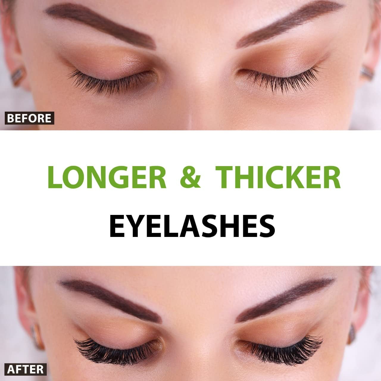 7ml Eyelash Growth Serum | Boost Longer, Thicker Lashes & Brows | Herbiar