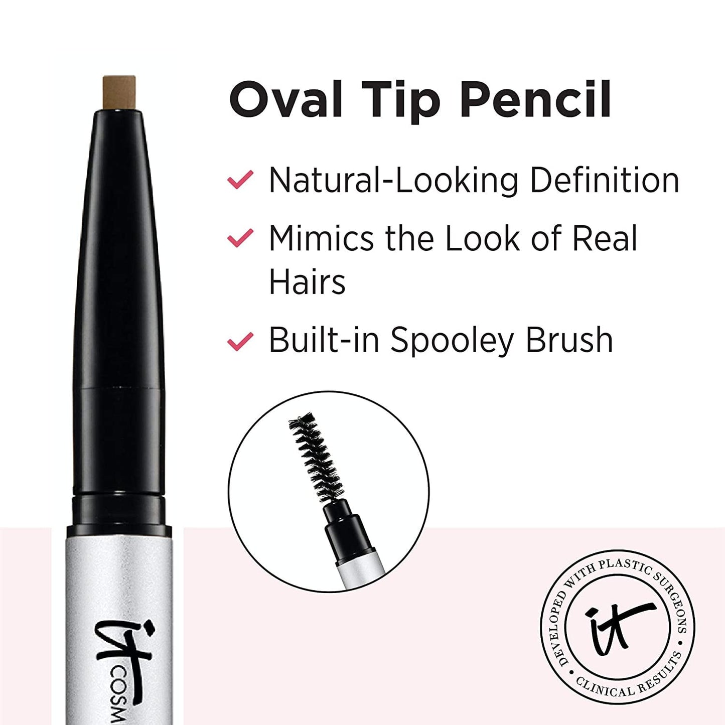 IT Cosmetics Brow Power Pencil | Universal Blonde | Long-Lasting & Budge-Proof