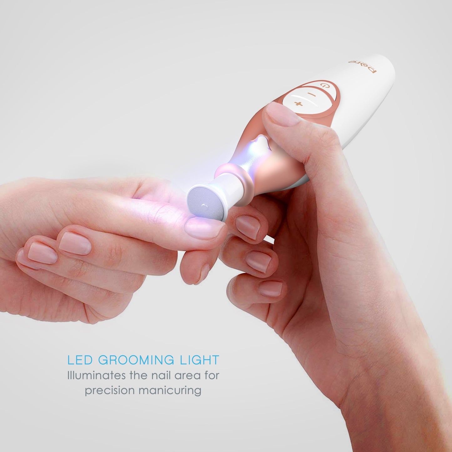 Rechargeable Electric Nail Drill Set | Cordless Manicure & Pedicure for Acrylic Gel