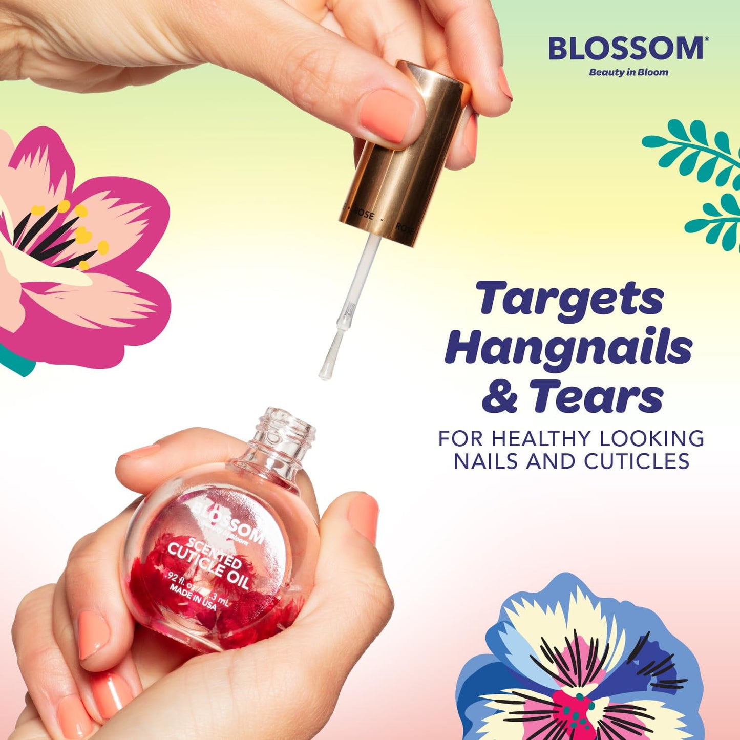 Blossom Honeysuckle Cuticle Oil | Hydrating & Moisturizing | 0.5 Fl. Oz.